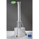 BHO Extractor ADDIPURE 240*50 (height-adjustable) for oil, BHO and DHO. Capacity 120 g. Aluminium, food grade anodised finish. 3-layer filter for maximum purity. Swiss quality.