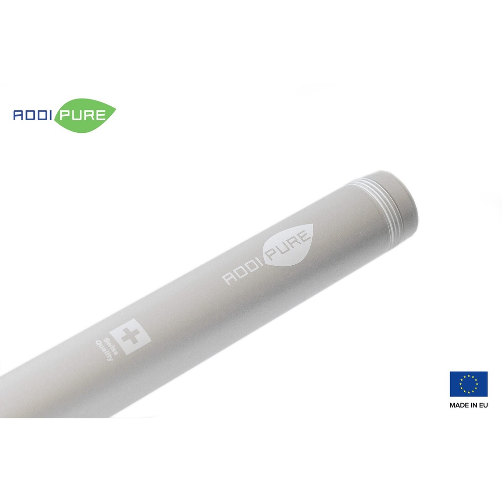 Extraction tube 60*35 for ADDIPURE modular system. For use with BHO Extractor ADDIPURE 35. Capacity 25 g. Aluminium, food grade anodised finish. Swiss quality.