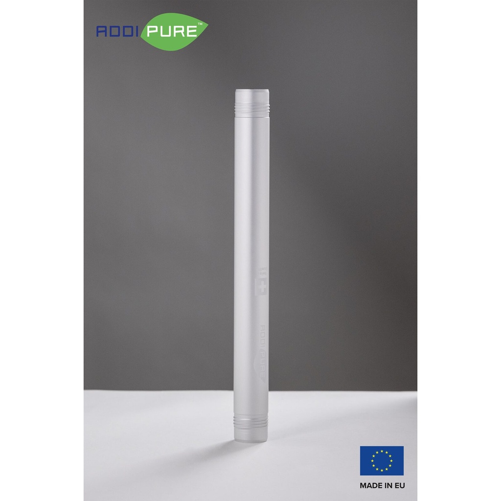 Extraction tube 60*35 for ADDIPURE modular system. For use with BHO Extractor ADDIPURE 35. Capacity 25 g. Aluminium, food grade anodised finish. Swiss quality.