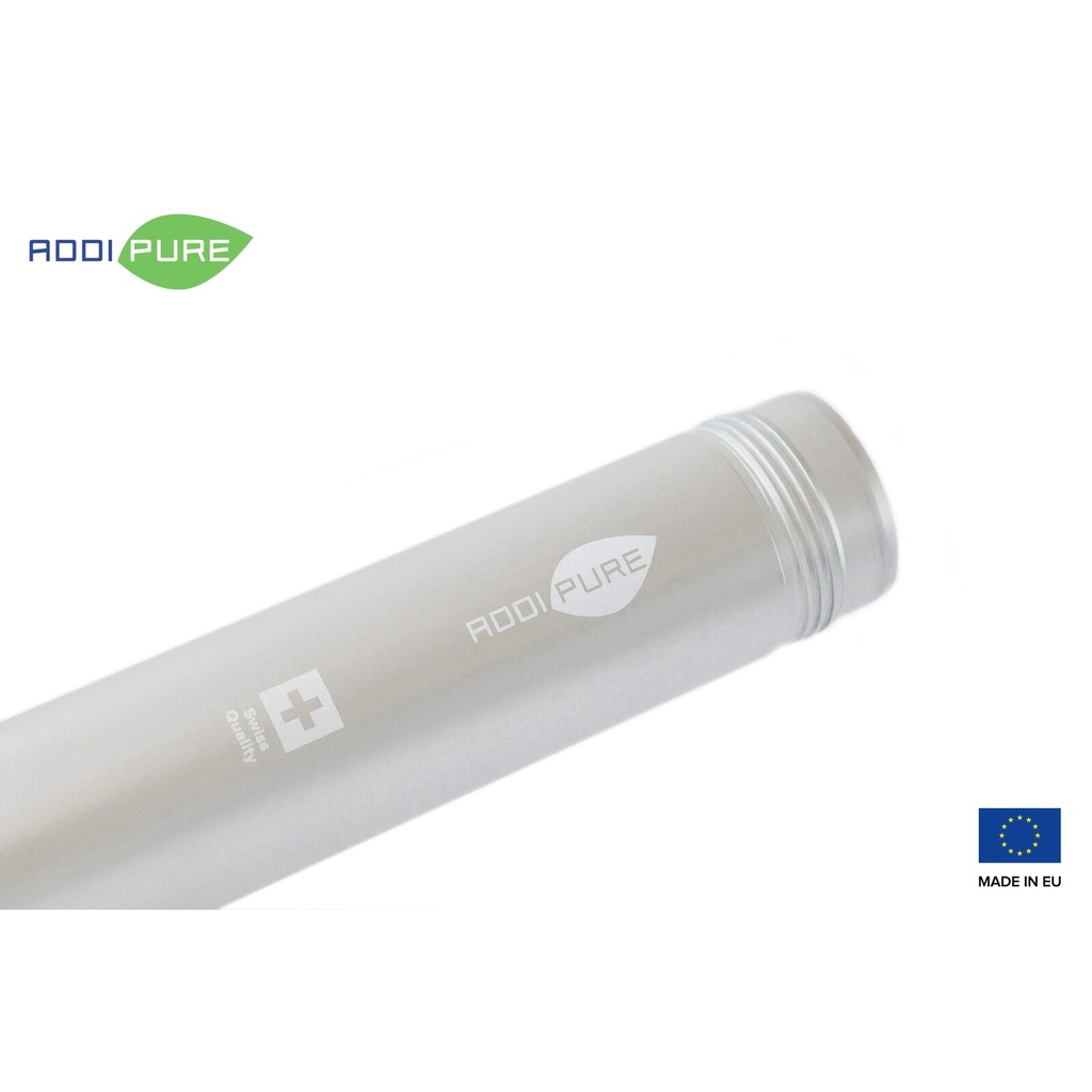 Extraction tube 60*50 for ADDIPURE modular system. For use with BHO Extractor ADDIPURE 50. Capacity 20 g. Aluminium, food grade anodised finish. Swiss quality.