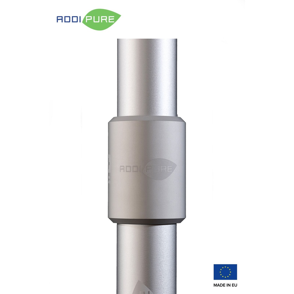 BHO Extender 35 for ADDIPURE modular system. For use with BHO Extractor ADDIPURE 35. Aluminium, food grade anodised finish. Swiss quality.