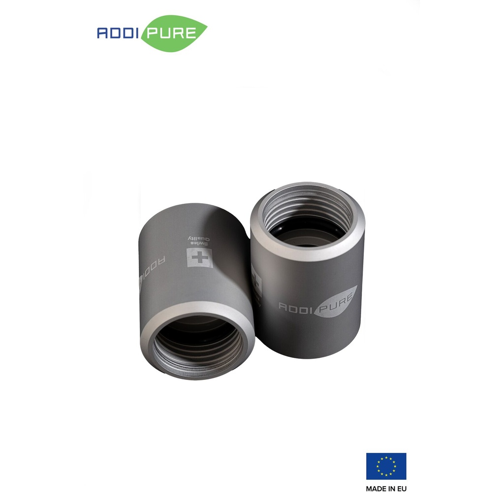 BHO Extender 35 for ADDIPURE modular system. For use with BHO Extractor ADDIPURE 35. Aluminium, food grade anodised finish. Swiss quality.