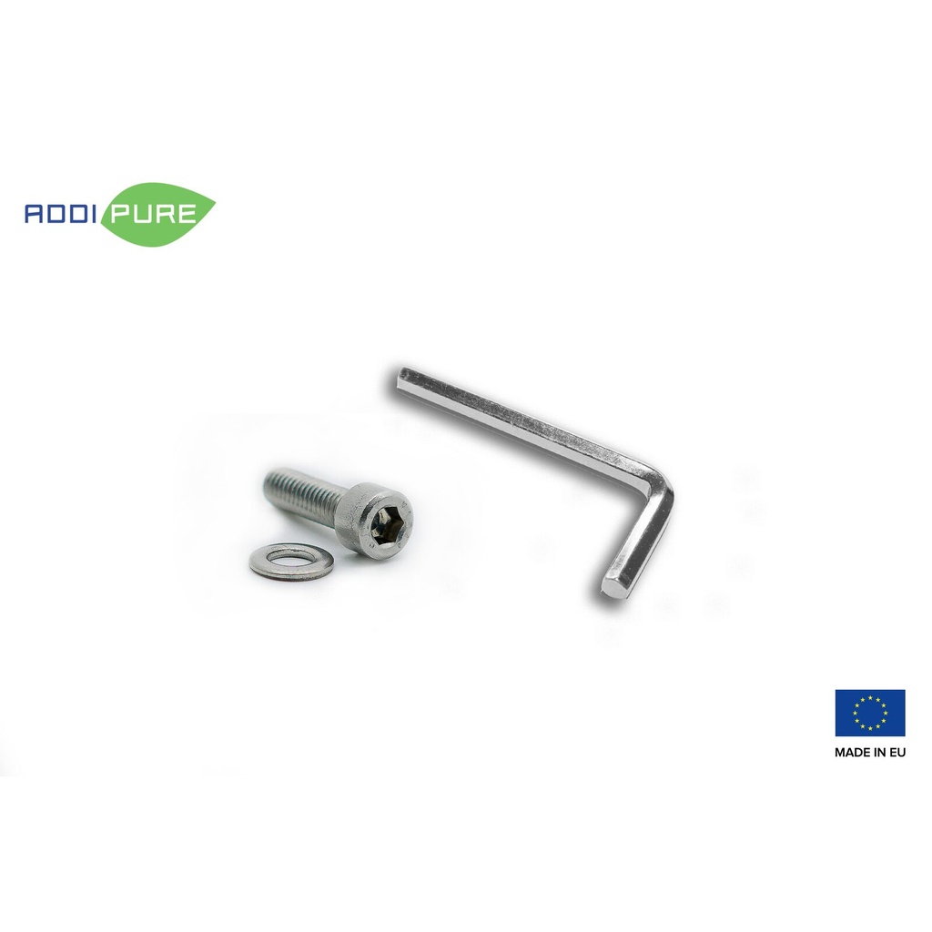 ADDIPURE Height Adjustment Unit, for use with BHO Extractor ADDIPURE 35. Aluminium, food grade anodised finish. Swiss quality.
