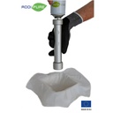 ADDIPURE Virgin PTFE Sheet, non-stick coated, unfolded. Dimension: 1000 x 600 x 0.1 mm. Flexible, multifunctional. DME and n-Butane resistant. Ideal for oil, BHO and DHO extraction.