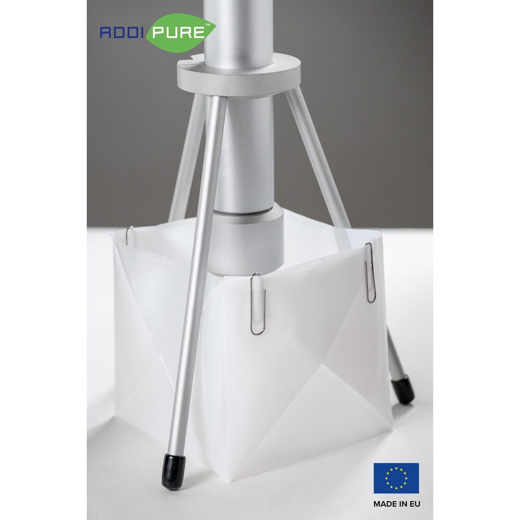 ADDIPURE Virgin PTFE Sheet, non-stick coated, folded. Dimension: 100 x 100 x 100 mm. Flexible, multifunctional. DME and n-Butane resistant. Ideal for oil, BHO and DHO extraction.