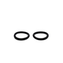 Set of 2 black sealing O-rings, diameter: 31 mm. For use with BHO Extractor ADDIPURE 35. DME and n-Butane resistant.