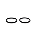 Set of 2 black sealing O-rings, diameter: 46 mm. For use with BHO Extractor ADDIPURE 50. DME and n-Butane resistant.