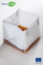 ADDIPURE Virgin PTFE Sheet, non-stick coated, folded. Dimension: 100 x 100 x 100 mm. Flexible, multifunctional. DME and n-Butane resistant. Ideal for oil, BHO and DHO extraction.
