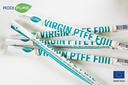 ADDIPURE Virgin PTFE Sheet, non-stick coated, unfolded. Dimension: 300 x 300 x 0.1 mm. Flexible, multifunctional. DME and n-Butane resistant. Ideal for oil, BHO and DHO extraction.
