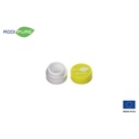 ADDIPURE Silicone jar, 3 ml, green, round. Packaging for natural products. Food grade quality. Leak-proofness.