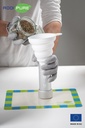 Fiberglass dabbing mat, small rectangle