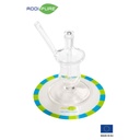 ADDIPURE Dabbing silicone mat, 150 x 0.7 mm, round shape. Food grade quality, non-stick coated surface, non-slip.