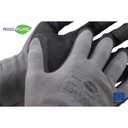 ADDIPURE Thermal gloves for BHO extraction, velcro. Grey/black, size XL. Cold-resistant, anti-slip, breathable, seamless.