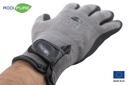 ADDIPURE Thermal gloves for BHO extraction, velcro. Grey/black, size XL. Cold-resistant, anti-slip, breathable, seamless.