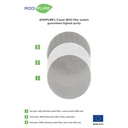 BHO Extractor ADDIPURE 35*35 (non-height-adjustable) for oil, BHO and DHO. Capacity 15 g. Aluminium, food grade anodised finish. 3-layer filter for maximum purity. Swiss quality.