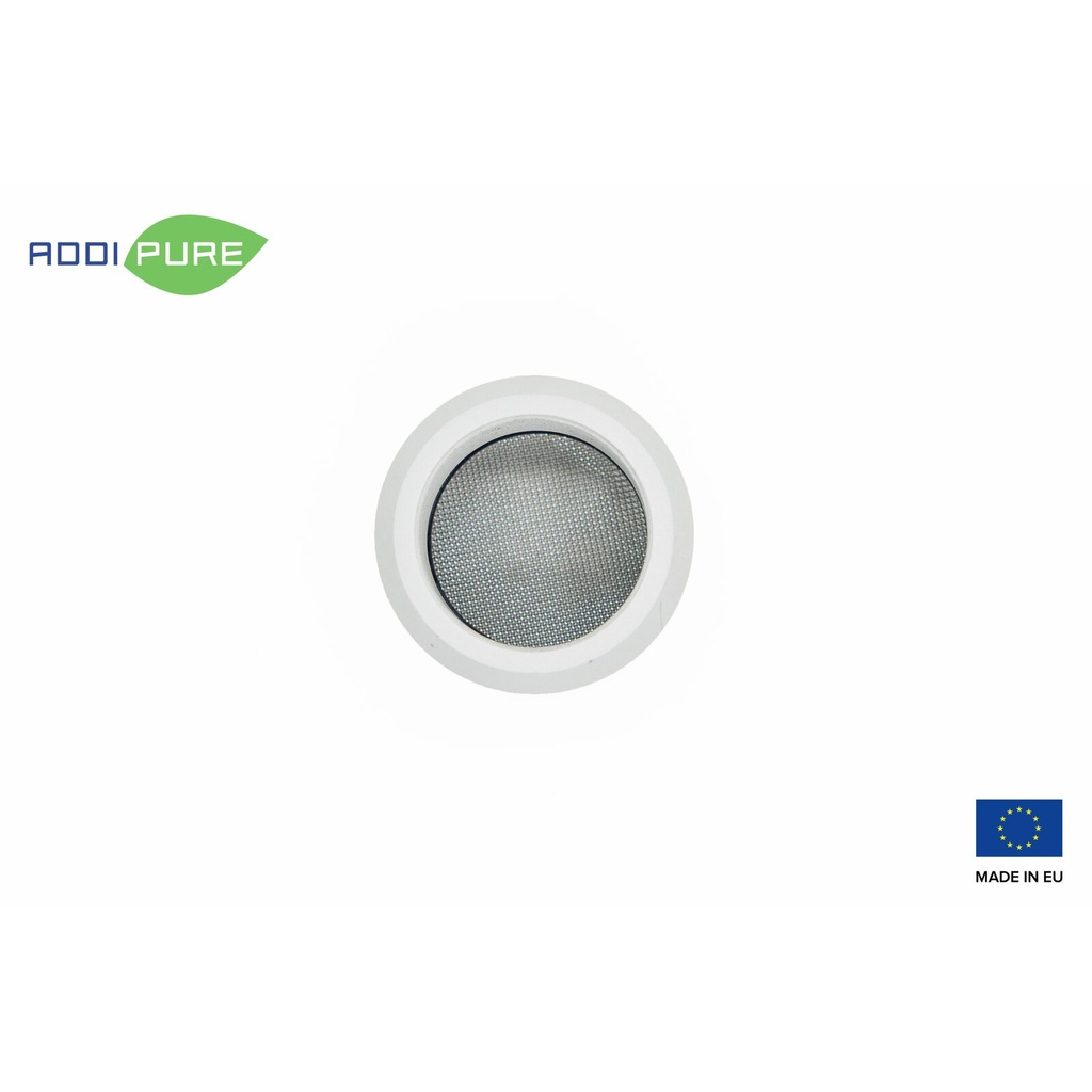 BHO Extractor ADDIPURE 35*35 (non-height-adjustable) for oil, BHO and DHO. Capacity 15 g. Aluminium, food grade anodised finish. 3-layer filter for maximum purity. Swiss quality.