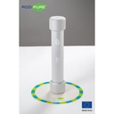 BHO Extractor ADDIPURE 35*35 (non-height-adjustable) for oil, BHO and DHO. Capacity 15 g. Aluminium, food grade anodised finish. 3-layer filter for maximum purity. Swiss quality.