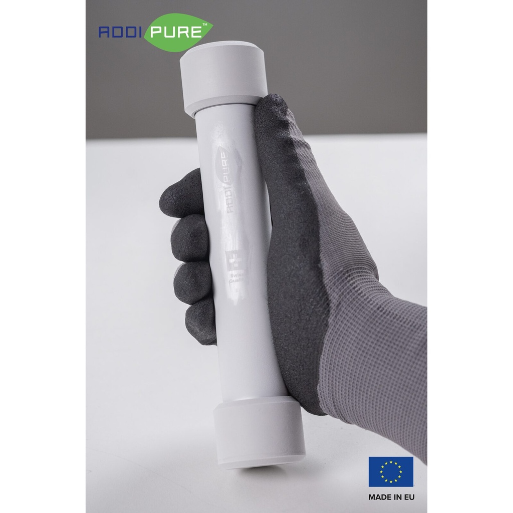 BHO Extractor ADDIPURE 35*35 (non-height-adjustable) for oil, BHO and DHO. Capacity 15 g. Aluminium, food grade anodised finish. 3-layer filter for maximum purity. Swiss quality.