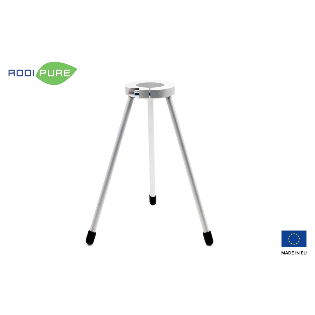 BHO Extractor ADDIPURE 60*35 (height-adjustable) for oil, BHO and DHO. Capacity 25 g. Aluminium, food grade anodised finish. 3-layer filter for maximum purity. Swiss quality.