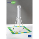 BHO Extractor ADDIPURE 120*50 (height-adjustable) for oil, BHO and DHO. Capacity 60 g. Aluminium, food grade anodised finish. 3-layer filter for maximum purity. Swiss quality.
