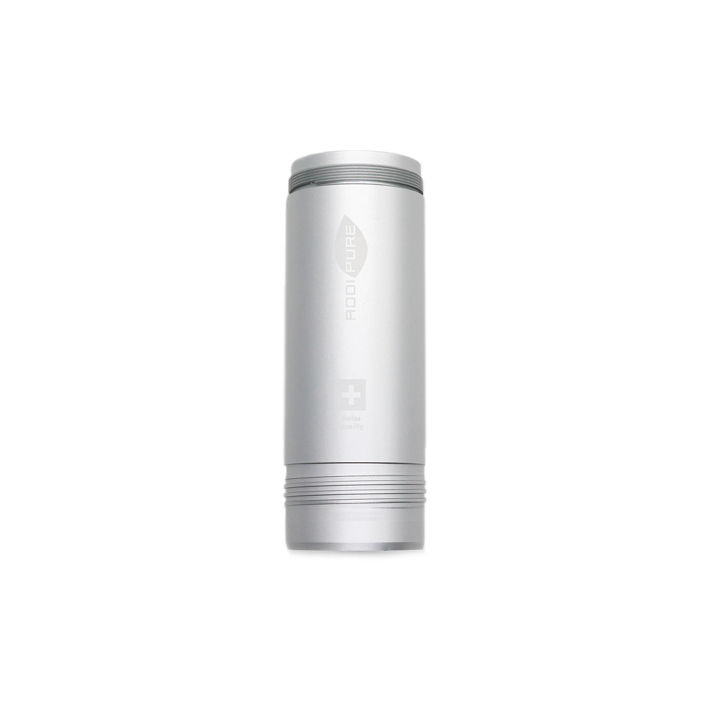 Tubo di estrazione 60*50 per sistema modulare ADDIPURE. Da utilizzare con l'Estrattore BHO ADDIPURE 50. Capacità 20 g. Alluminio anodizzato alimentare. Qualità Svizzera.