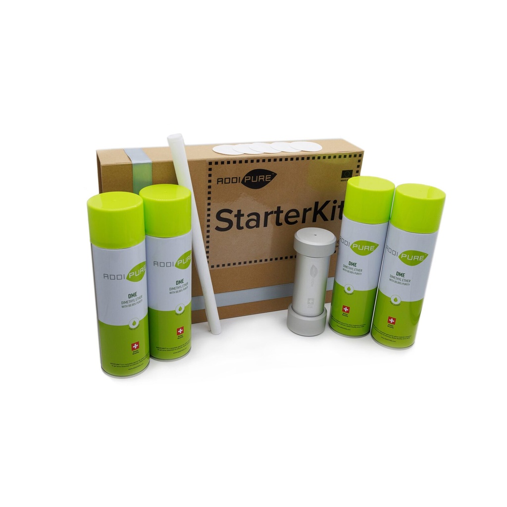 StarterKit BHO ADDIPURE 60*50 (DME) pro extrakci oleje, BHO a DHO. Kapacita 20 g. Začněte se snadnou a efektivní extrakcí rostlin. Švýcarská kvalita.