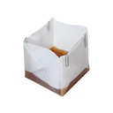 ADDIPURE Virgin PTFE Sheet, non-stick coated, folded. Dimension: 100 x 100 x 100 mm. Flexible, multifunctional. DME and n-Butane resistant. Ideal for oil, BHO and DHO extraction.