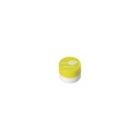 ADDIPURE siliconen potje, 3 ml, groen, rond. Verpakking voor natuurlijke producten. Voedselveilig. Lekdichtheid.