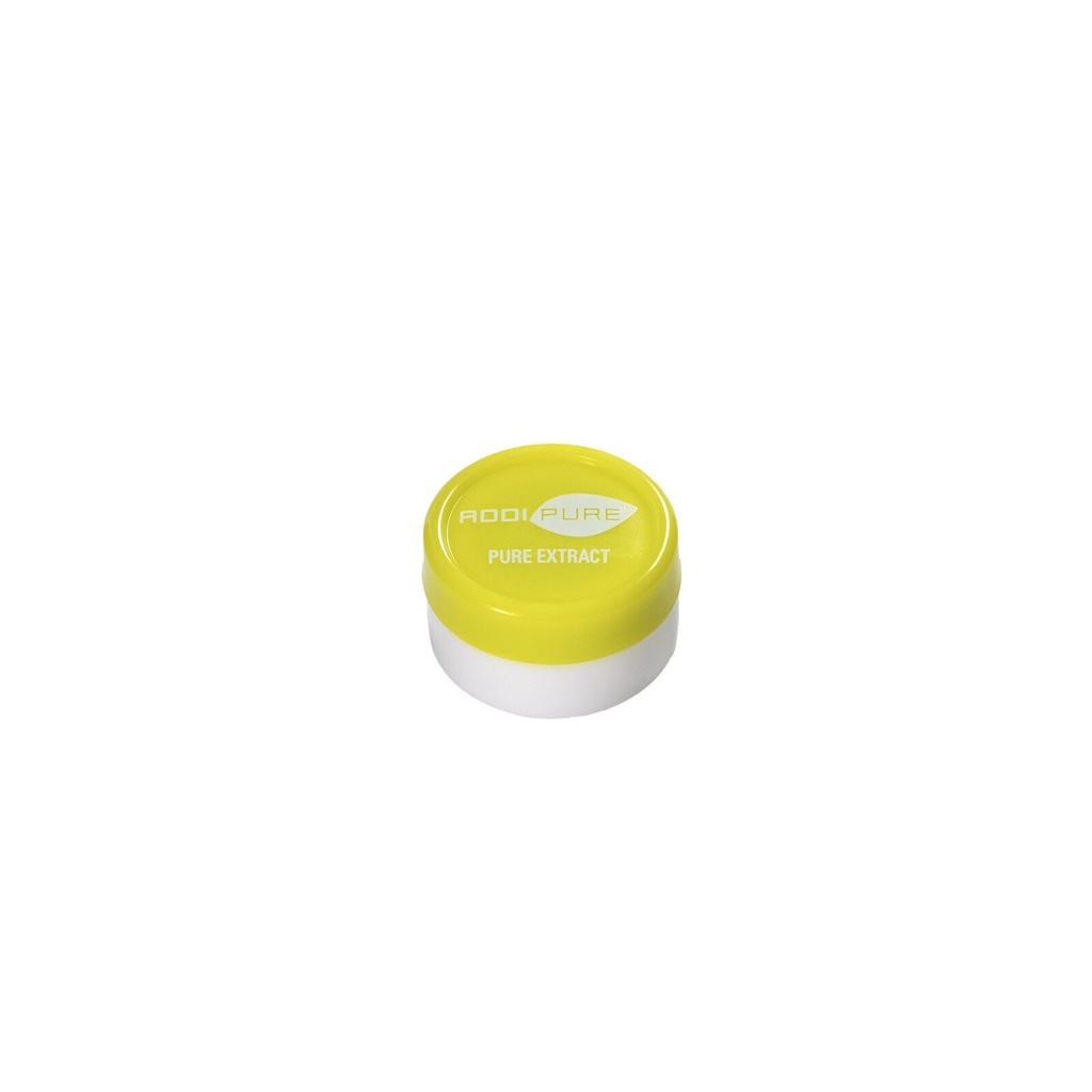 ADDIPURE Silikondose, 5 ml, grün, rund. Verpackung für Naturprodukte. Lebensmittelecht. Dichtheit.