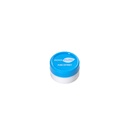 ADDIPURE Silicone jar, 5 ml, blue, round. Packaging for natural products. Food grade quality. Leak-proofness.