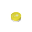 ADDIPURE Silikondose, 11 ml, grün, rund. Verpackung für Naturprodukte. Lebensmittelecht. Dichtheit.