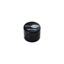 ADDIPURE UV ultraviolet glass jar, 15 ml, black lid, round. Packaging for natural products. Maximum light protection for natural plant products.