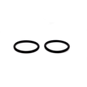 Set of 2 black sealing O-rings, diameter: 46 mm. For use with BHO Extractor ADDIPURE 50. DME and n-Butane resistant.