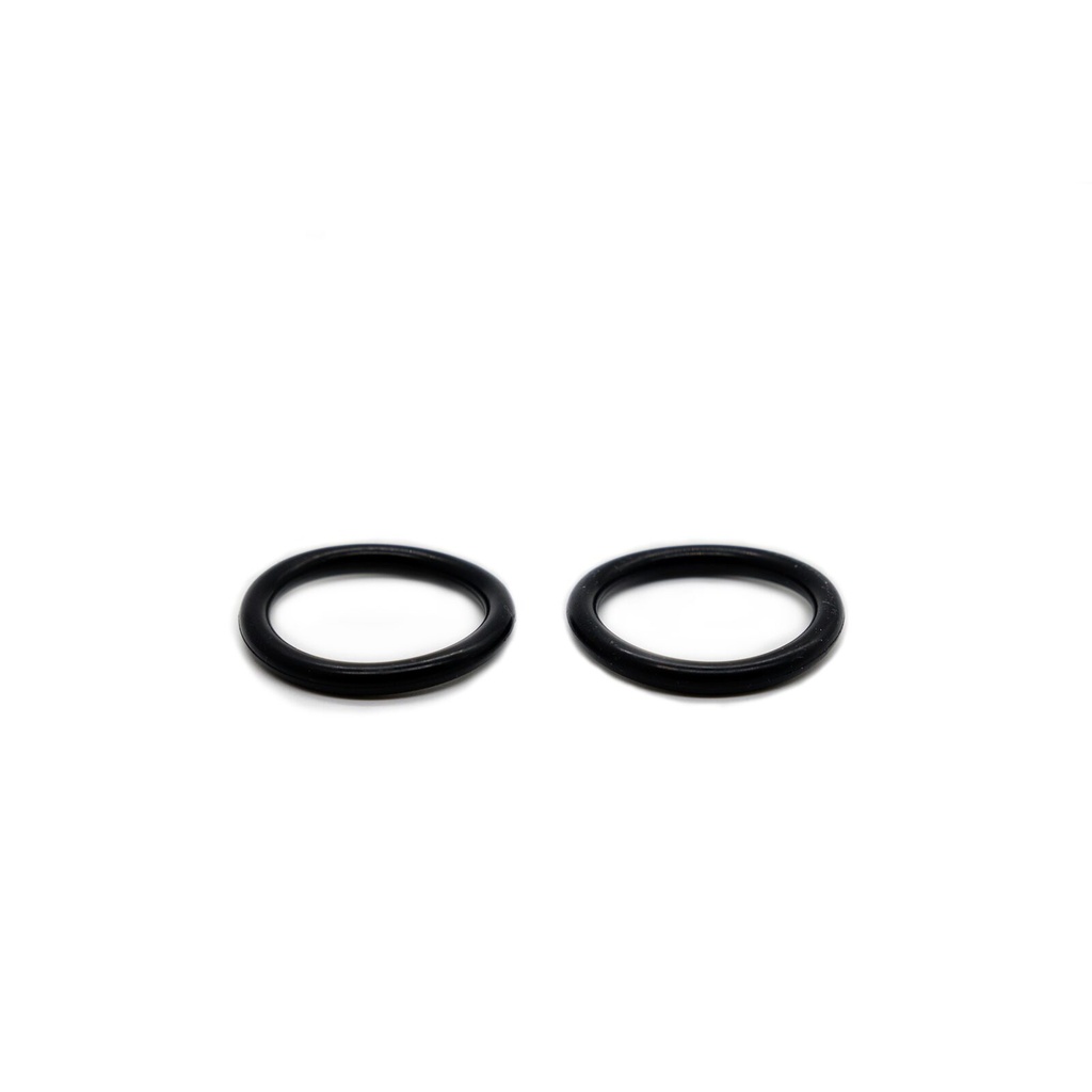 Set van 2 zwarte afdichtende O-ringen, diameter: 31 mm. Voor gebruik met BHO Extractor ADDIPURE 35. Bestand tegen DME en n-Butaan.