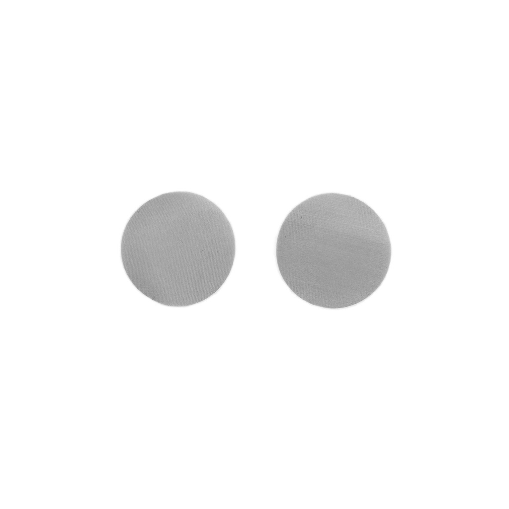 Set de 2 filtros de acero inoxidable DXQ, malla fina (50 µm), diámetro: 35 mm. Ideal para aceite, BHO y DHO. Para uso con el Extractor BHO ADDIPURE 35.