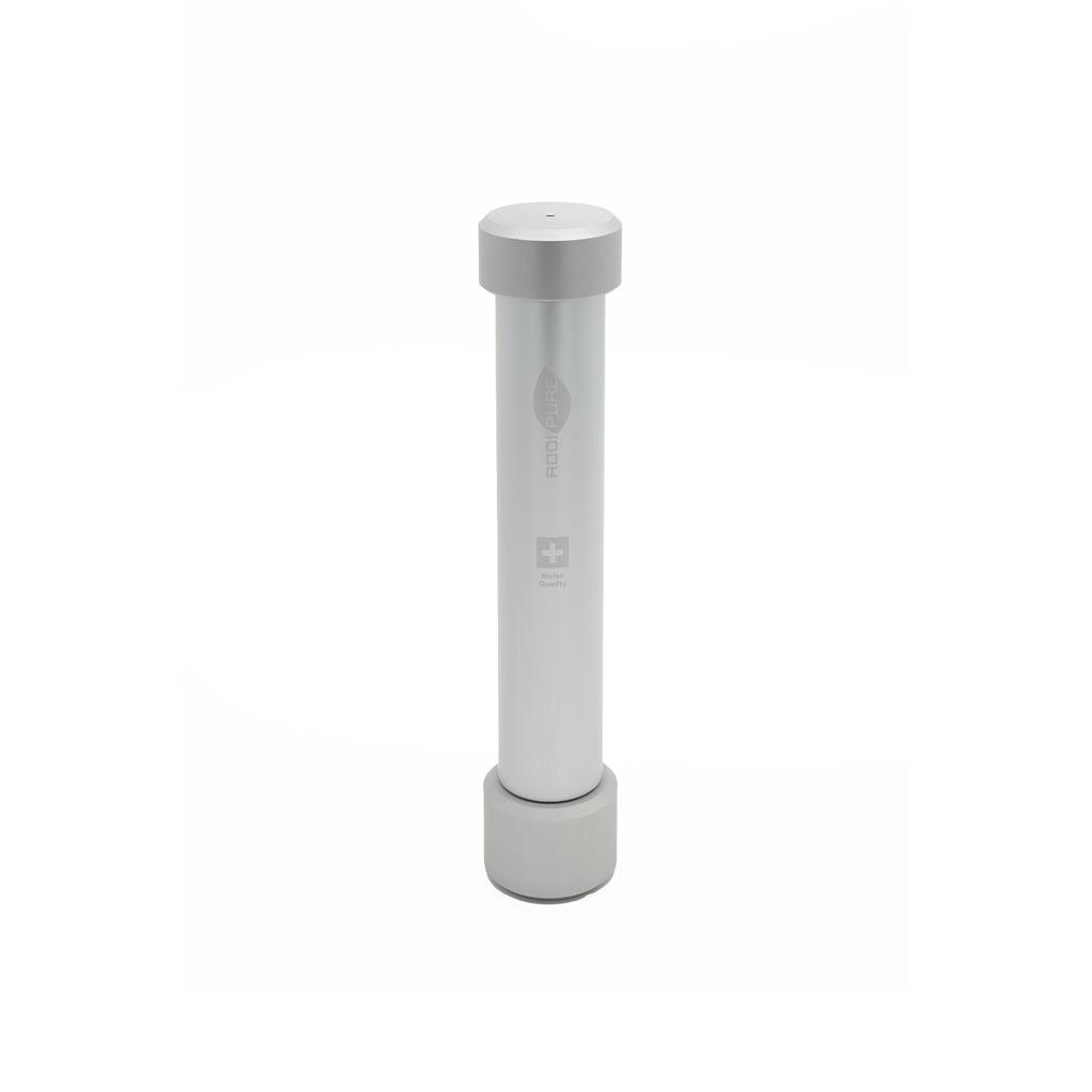 Extracteur BHO ADDIPURE 35*35 (hauteur non réglable) pour huile, BHO et DHO. Capacité 15 g. Aluminium anodisé alimentaire. Filtration 3 couches haute pureté. Qualité Suisse.